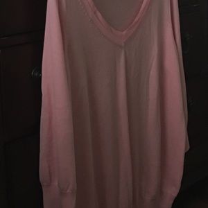 1X TALBOTS SUMMER KNIT TOP 3/4 SLEEVE PULLOVER